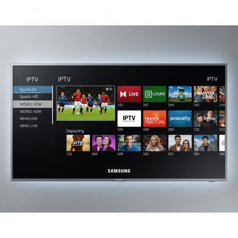 IPTV na TV Samsung