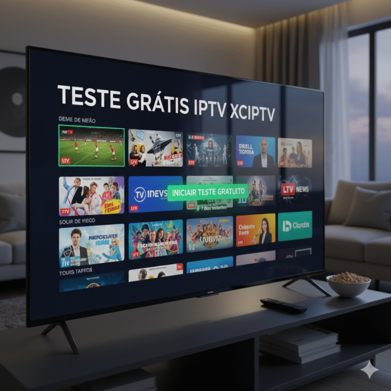 XCIPTV Player Teste Grátis –Melhor Lista 2025