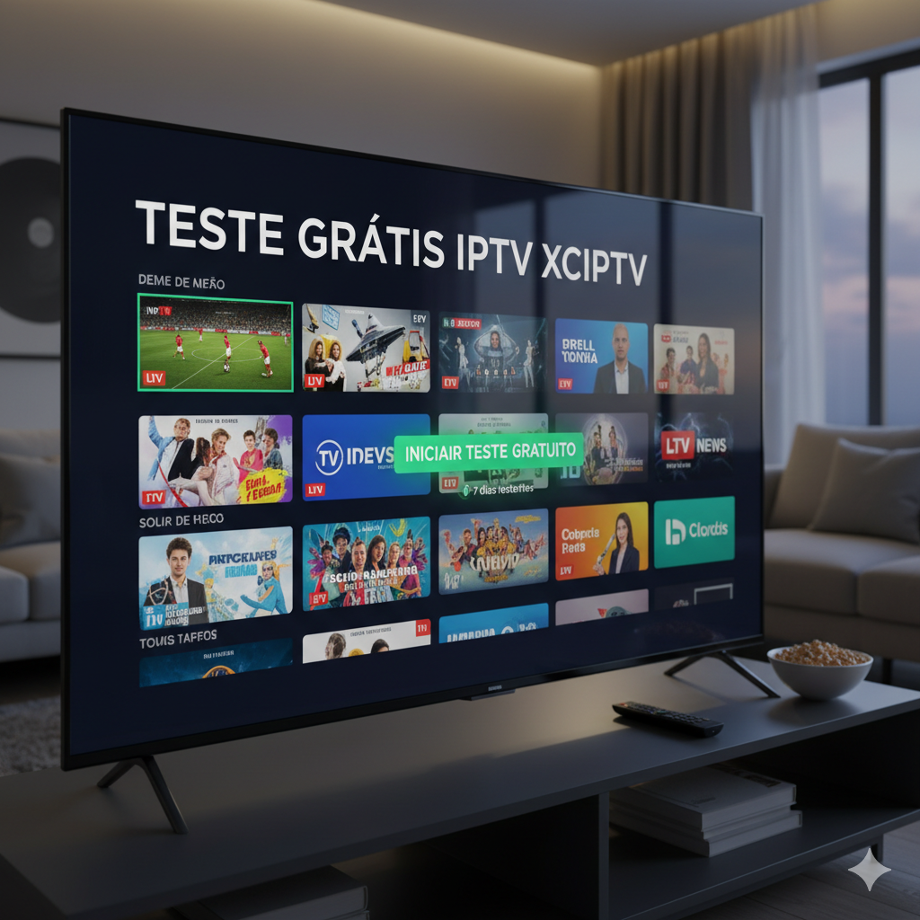 XCIPTV Player Teste Grátis –Melhor Lista 2025