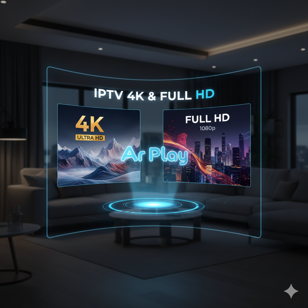 IPTV 4K e Full HD