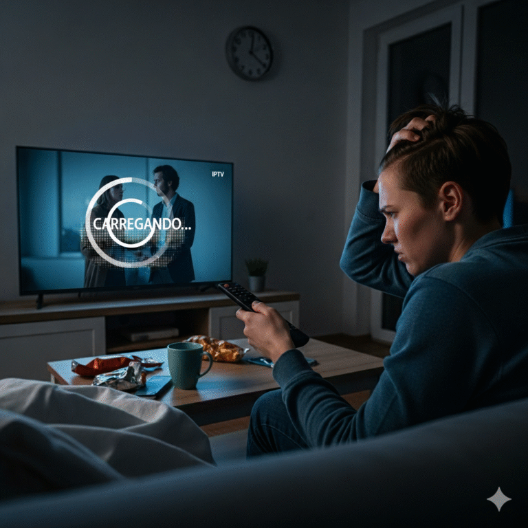 O Que Fazer Quando o IPTV Trava ou Congela?