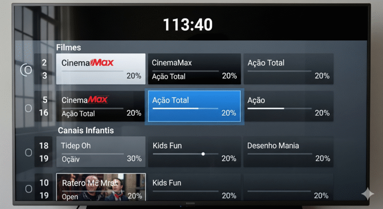 Guia de Canais: Descubra os Melhores Canais Infantis e de Filmes no IPTV