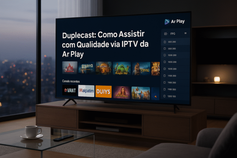 Duplecast: Como Assistir com Qualidade Superior via IPTV da Ar Play