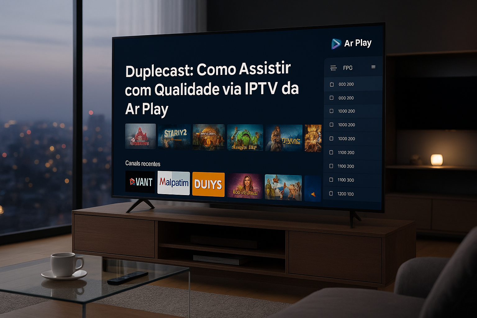 Duplecast: Como Assistir com Qualidade Superior via IPTV da Ar Play