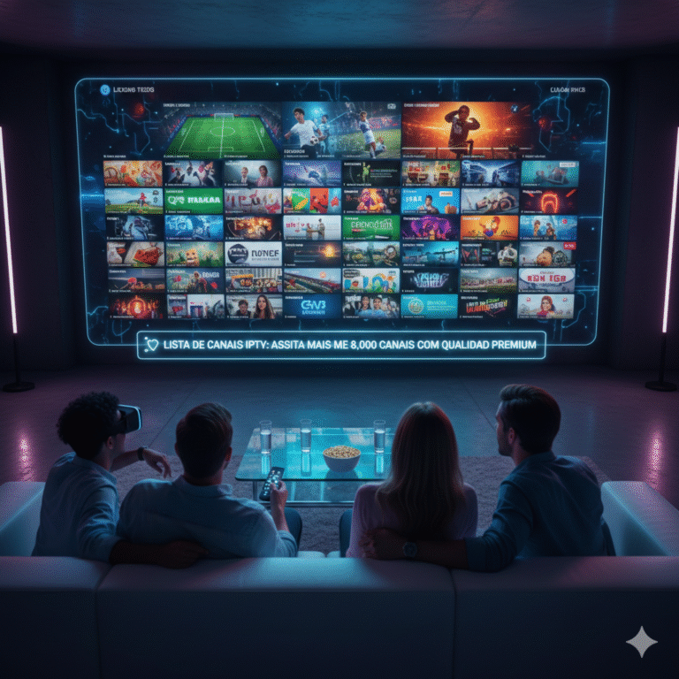 Lista De Canais IPTV: Assista Mais de 8.000 Canais com Qualidade