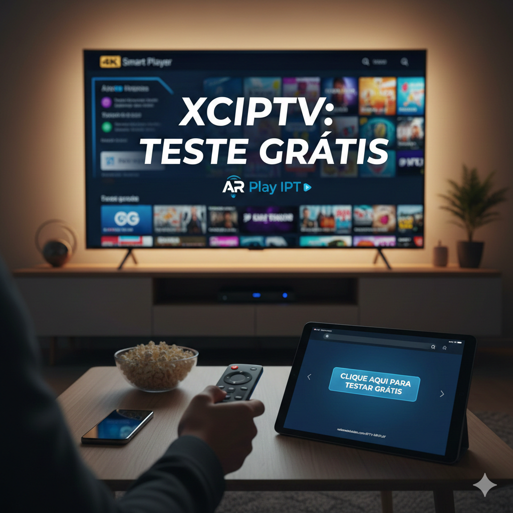 Teste XCIPTV: Teste Grátis com a Ar Play IPTV 