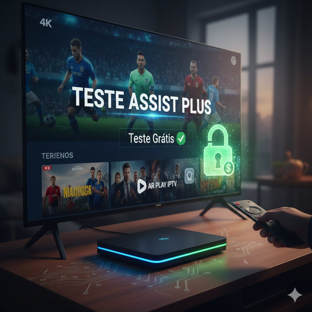 Teste Assist Plus: Teste Grátis com a Ar Play IPTV 