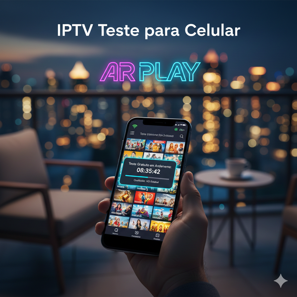 IPTV Teste para celular