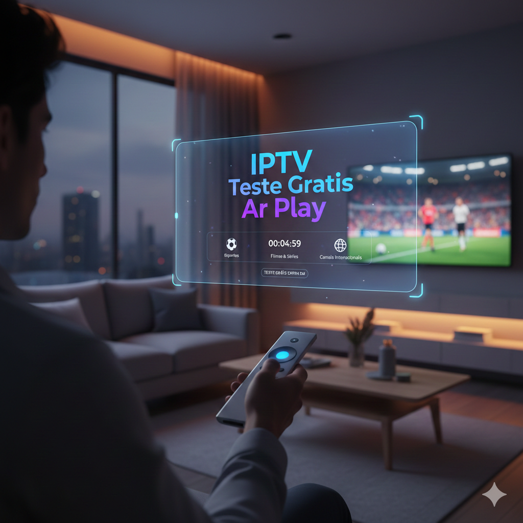 IPTV Teste Gratis Ar Play