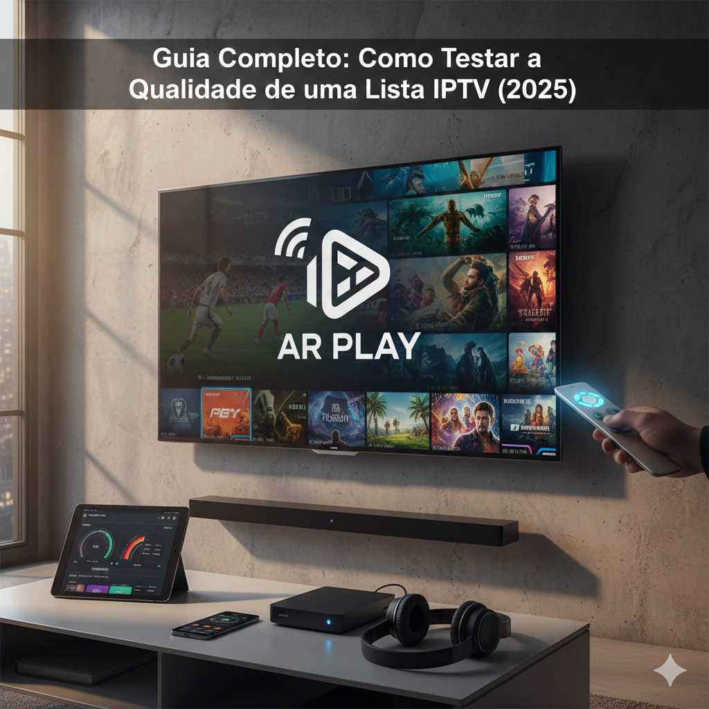 Guia Completo: Como Testar a Qualidade de uma Lista IPTV (2025)