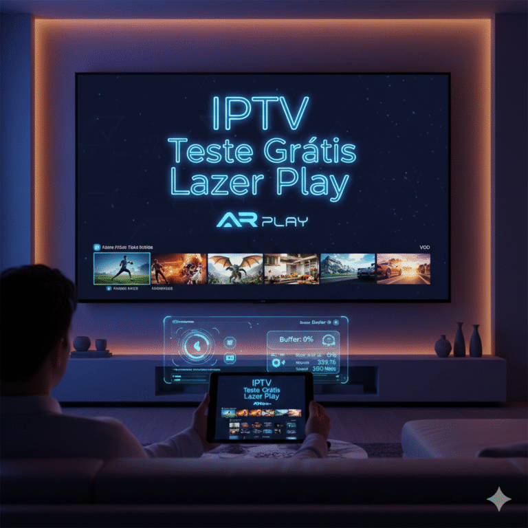IPTV Teste Gratis Lazer Play  