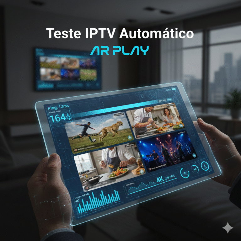 Teste IPTV Automático