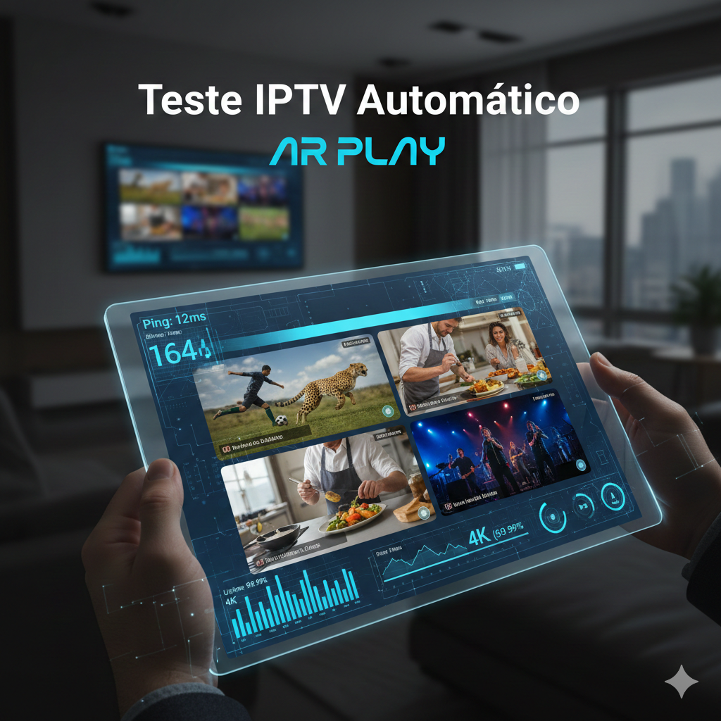 Teste IPTV Automático