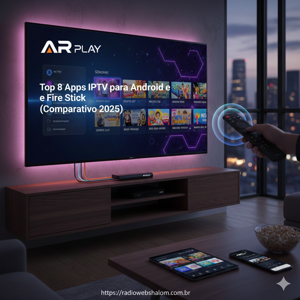 IPTV Top 8 Apps para Android e Fire Stick (Comparativo 2025)