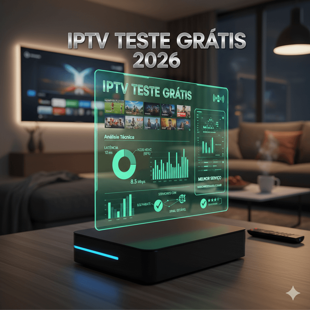 IPTV Teste Grátis Lista 2026