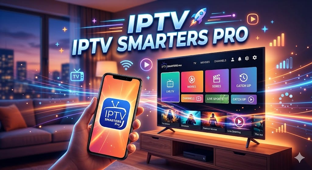 IPTV Smarters Pro Teste IPTV Grátis 2026