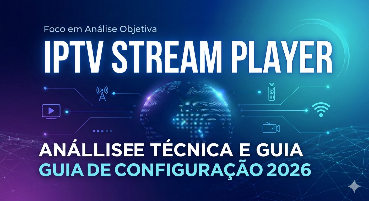 Análise Objetiva 2026: Como o IPTV Stream Player se posiciona entre os melhores reprodutores de mídia digital do mercado atual.