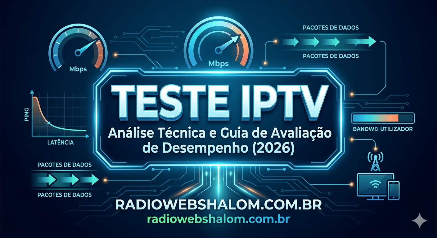Teste IPTV (2026): Análise Técnica e Guia de Desempenho Profissional