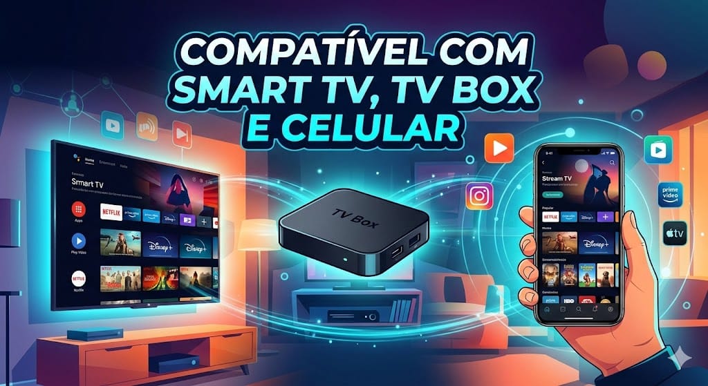 IPTV XCIPTV: Teste Grátis 2026 | Canais, Filmes e Séries